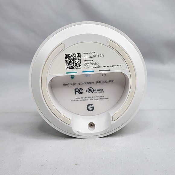 Google AC-1304 1 Port 1200Mbps Wireless Router #2 - Picture 7 of 7